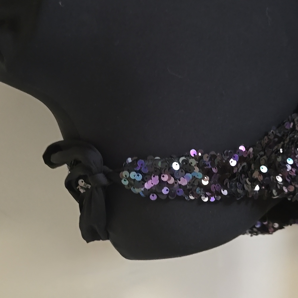 Intimatley Free People BIG NIGHT Tie Shoulder Crop Top - Picture 7 of 7